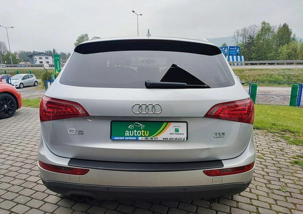 Audi Q5 cena 72900 przebieg: 160901, rok produkcji 2012 z Barcin małe 704